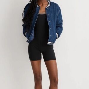 Madewell Knit Biker Unitard